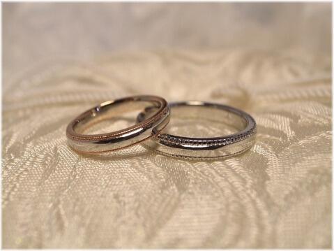 石屋さんの手作り指輪☆手作り結婚指輪